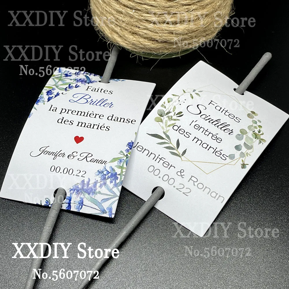 XXDIY-французский сверкающий знак отправки Let Love Shine Sign Sparkler Send Off бирки для свадьбы |