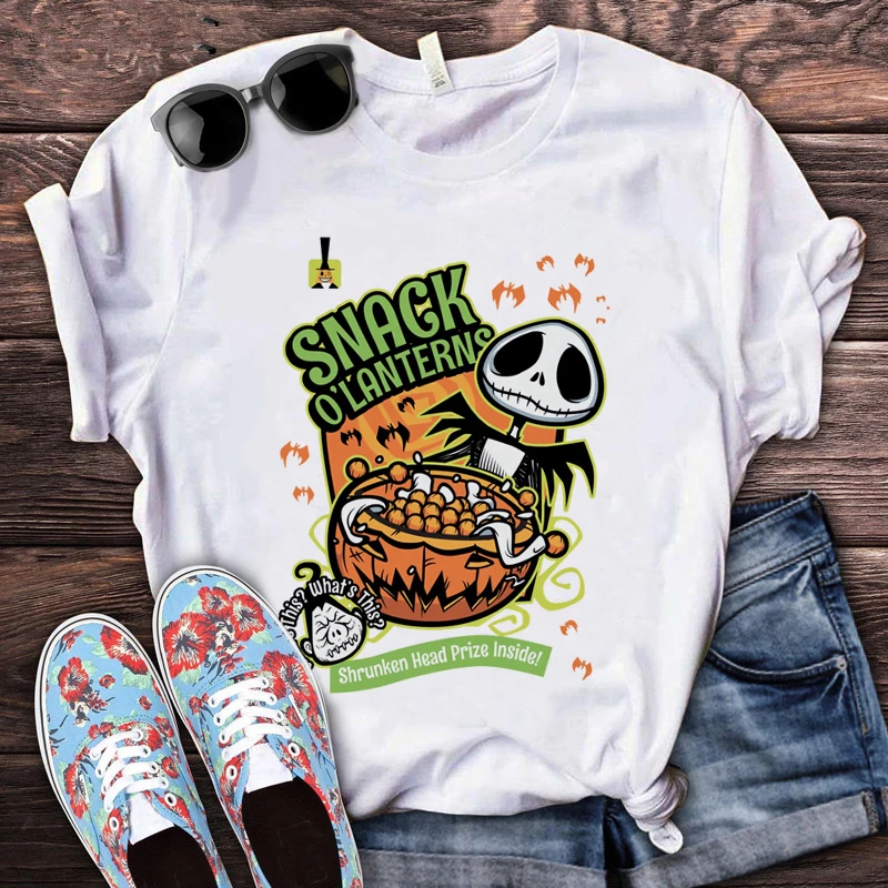 Футболка унисекс на Хэллоуин с принтом Джека Скеллингтона | Мужская одежда