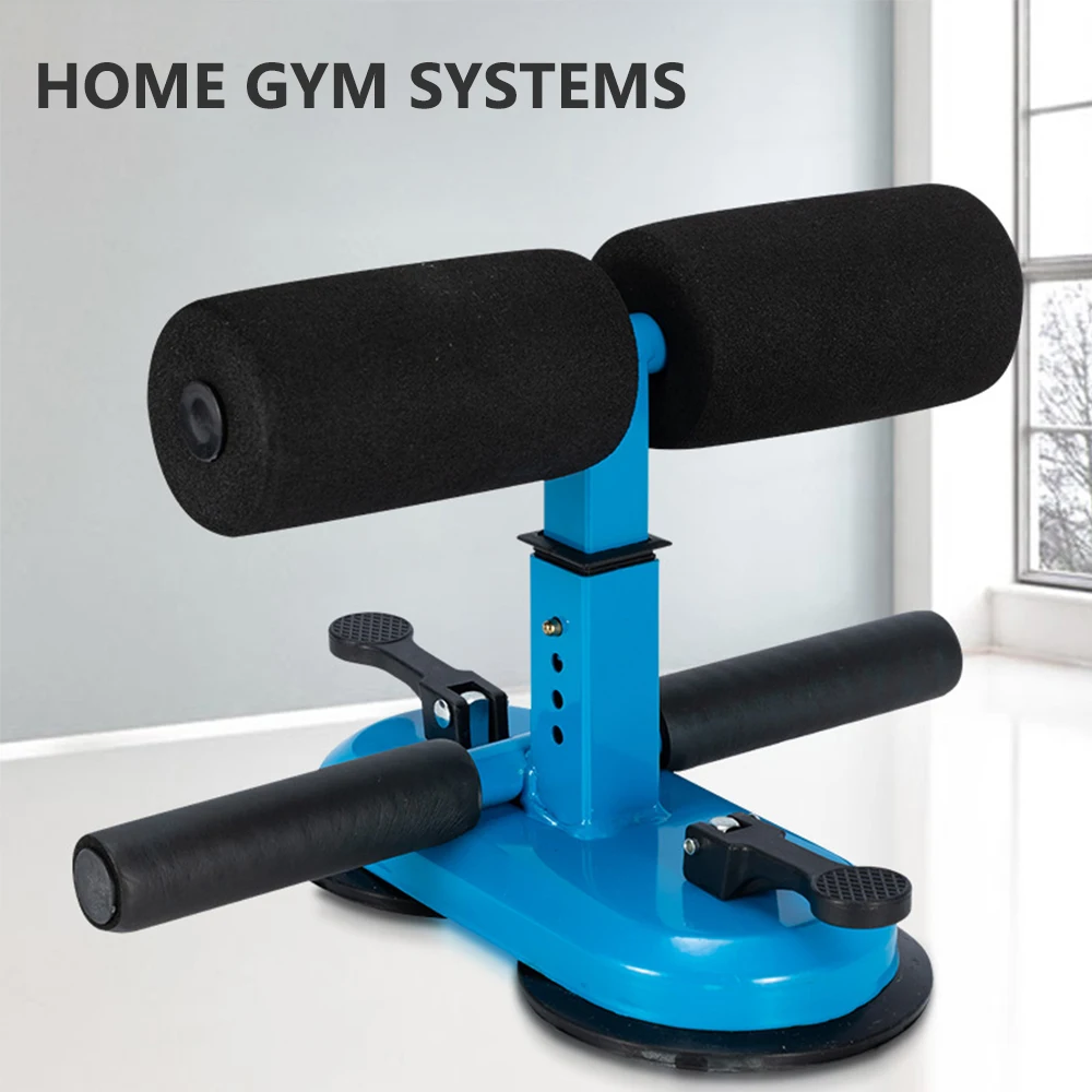 

Self-Suction Sit Up Assistant Device Portable Sit Up Exercise Equipment with 2 Strong Suction Cups for Home Work Travel Workout