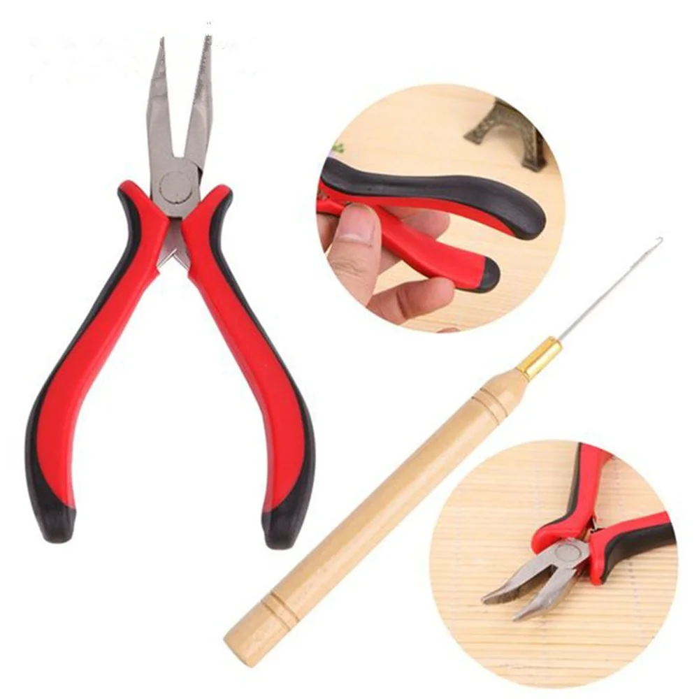 

Plier Hair Extension Tool For Micro Loop / Links / Stick Tip&Feather Hair Extension