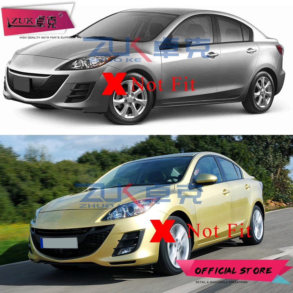 ZUK 2 шт. передний бампер противотуманный светильник для Mazda 3 M3 BL 2008 2009 2010 2011 2012