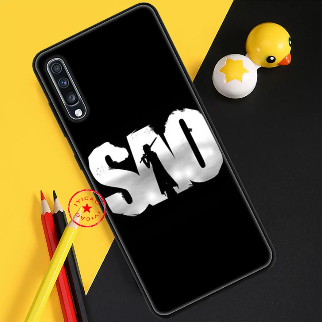 IYICAO обувь для вечеринки в Стиле косплей Sword Art Online силиконовый мягкий чехол samsung A10
