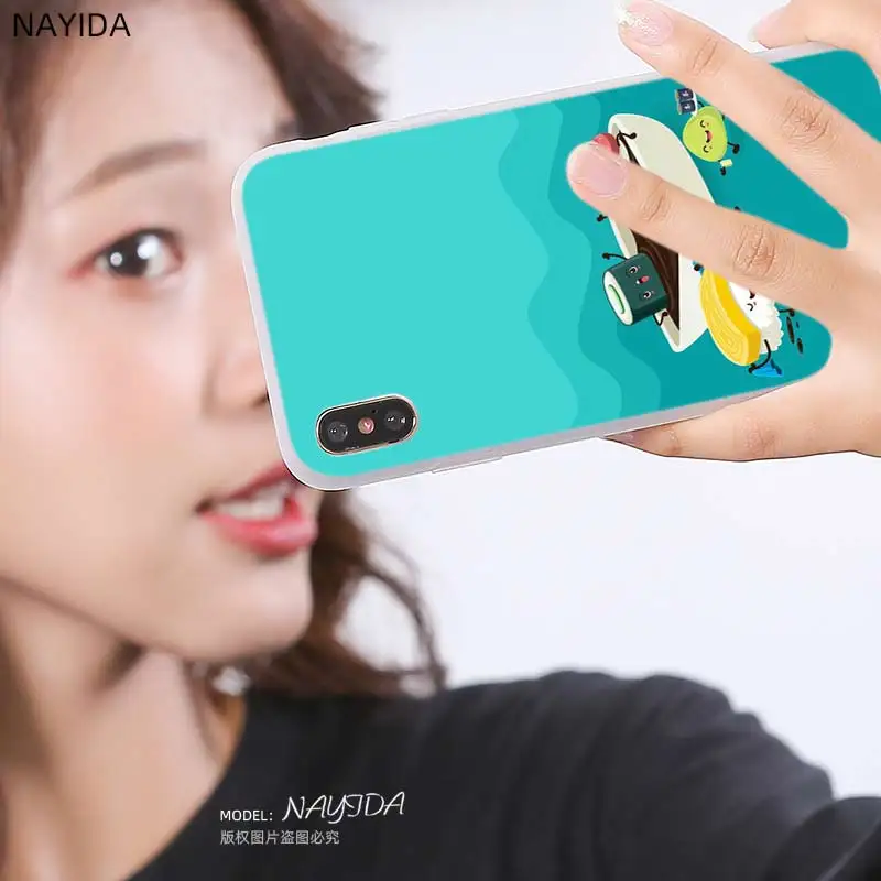 Мягкий силиконовый чехол для Huawei P50 P40 P30 P20 Lite E Pro Plus P Smart Z 2019 2020 с японскими