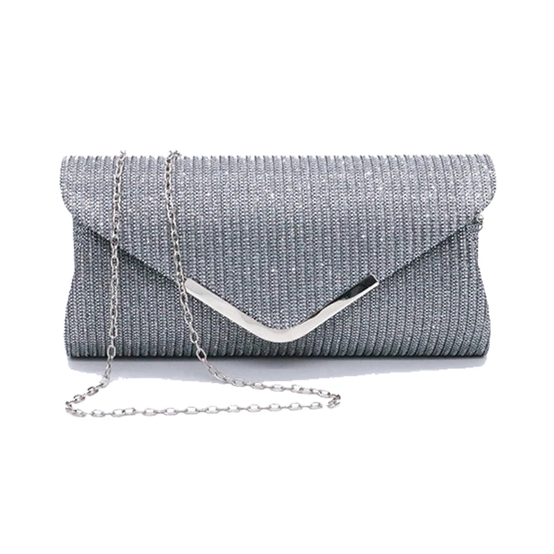 Женский вечерний клатч женский со стразами стразы Кристальный дневной Свадебный