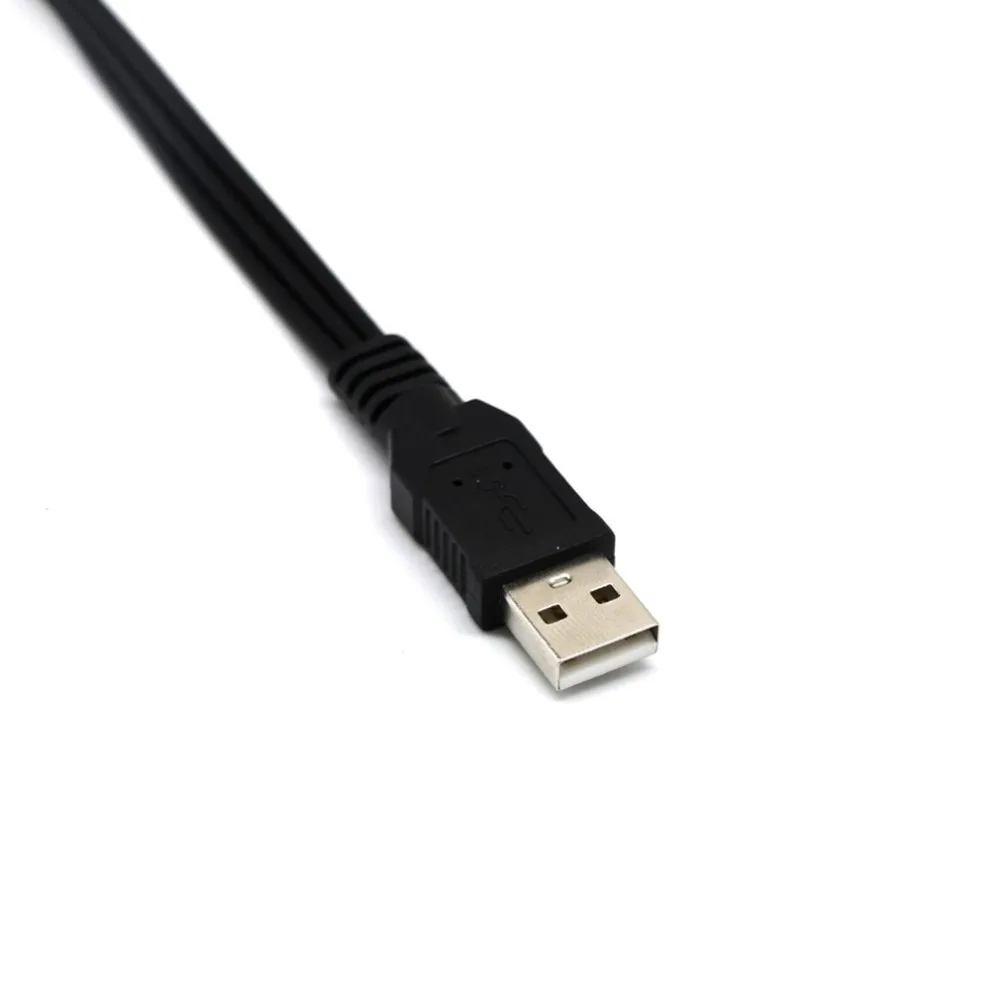 1 5 м футов USB штекер А-3 RCA AV A/V ТВ адаптер Шнур кабель на 3RCA аудио-видео для
