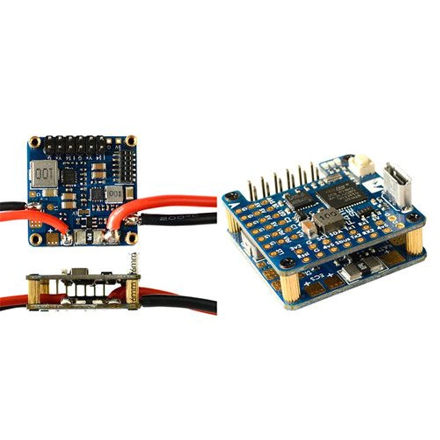 Matek Mateksys Wing F411 WSE Compact Flight Controller PDB 6~30V (2~6S LiPo) & BEC 5V output for iNAV FPV Racing Drones Co | Игрушки и