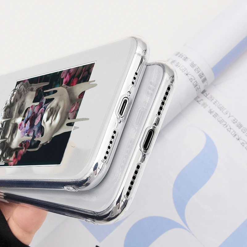 Чехол для телефона с забавными абстрактными винтажными рисунками iPhone 7 8 5 6 S X R XS Max
