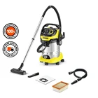 Строительный пылесос Karcher WD6 P Premium 1300Вт (уборка: сухаясбор воды) желтый 1.348-270.0