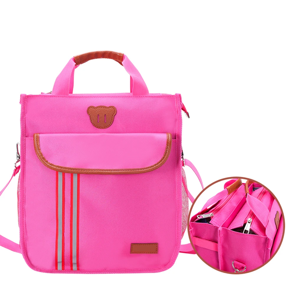 Модная нейлоновая сумка для книг для детей, водонепроницаемая, сумка через плечо, учебное пособие, одно плечо, школа.