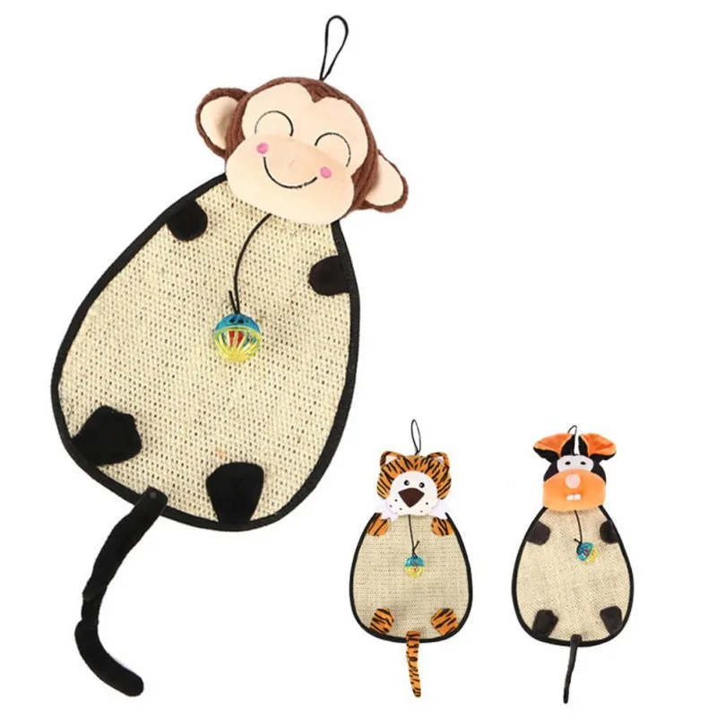 Обучающий инструмент для котенка кошки игрушки кошек сизаль Когтеточка с