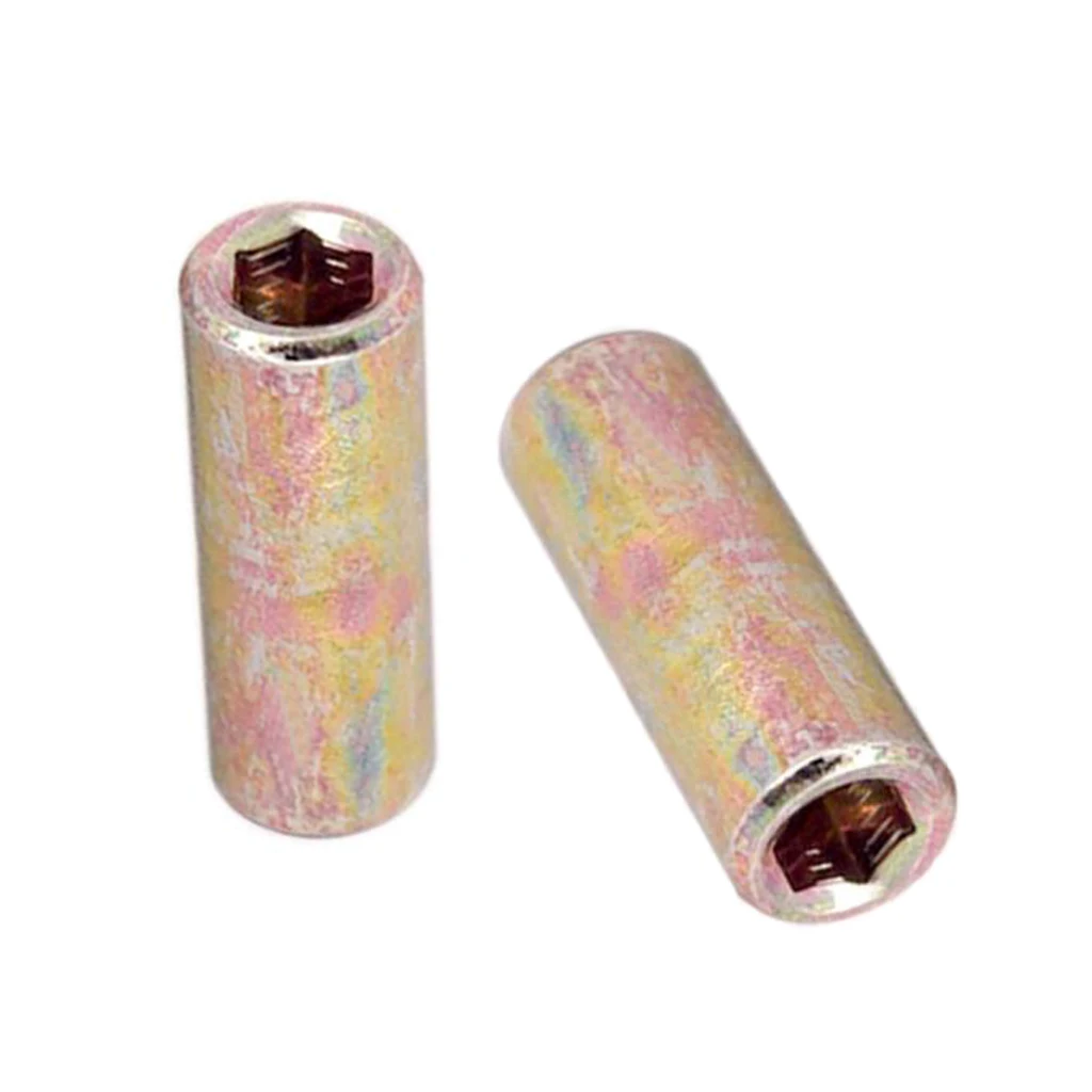 

2pcs Electric Guitar Bass Rod Adjust Replacement Cap Anchor Repair Parts High quality Connector for Electric Guitar 8mm/9mm