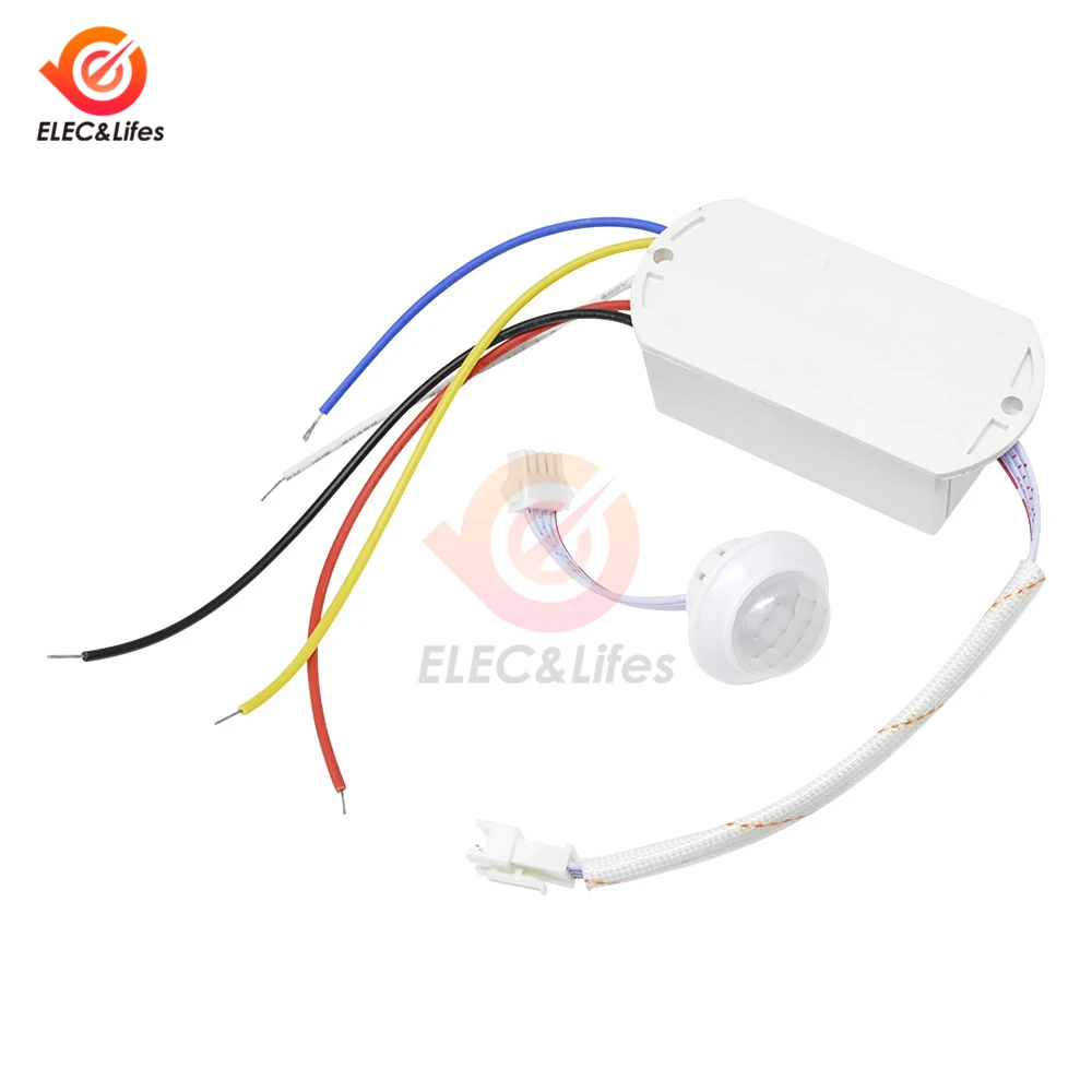 AC 110V 220V ИК инфракрасный датчик движения тела переключатель ''вкл/выкл'' энергосберегающий автоматический светильник с датчиком управления