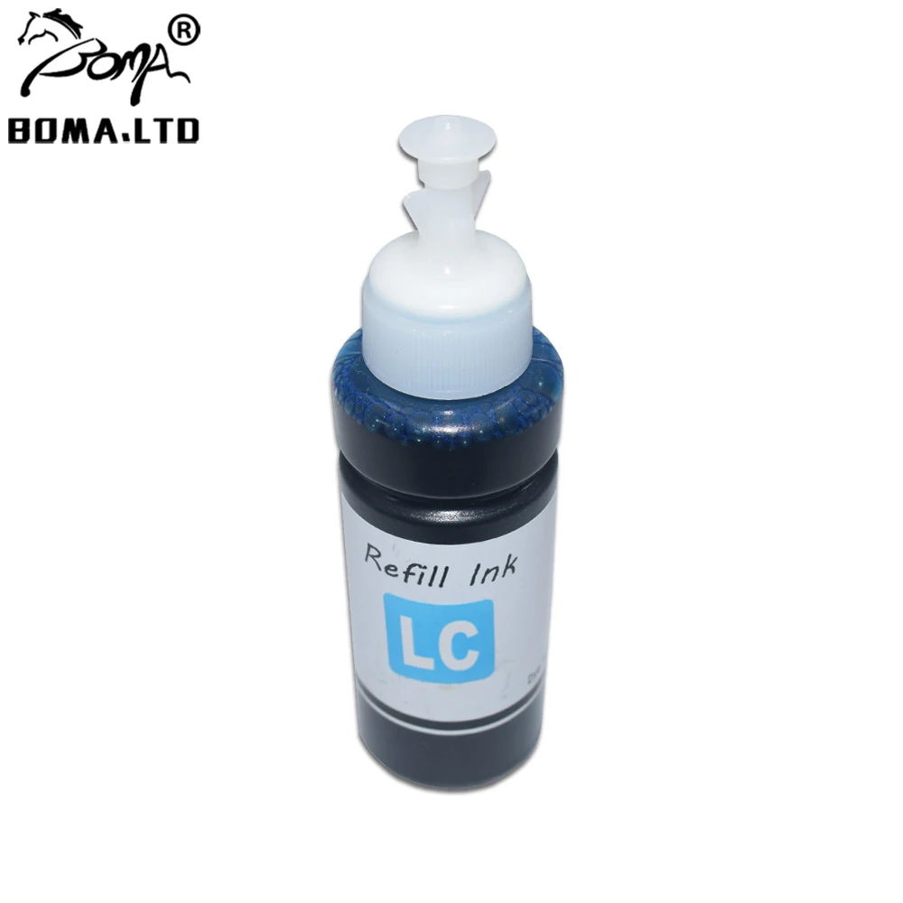 BOMA.LTD 70 мл Водорастворимые чернила для EPSON Eco Tank L800 L1800 L810 L803 L805 L850 принтер 673 T6731 - T6736