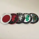 10-200 шт. ALFA ROMEO 74 мм Автомобильная Передняя головка капота Задняя эмблема значок наклейка для Mito 147 156 159 166 Giulietta Spider GT