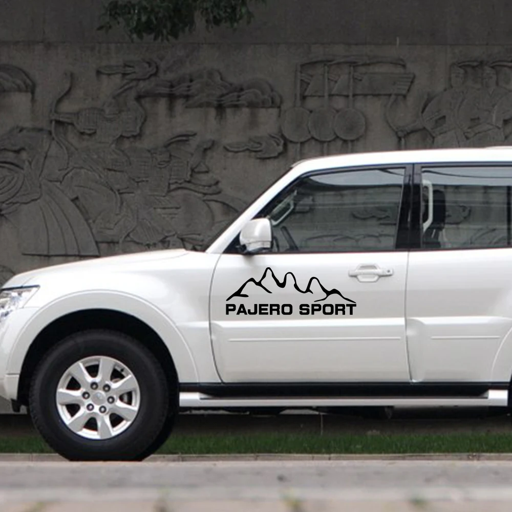 Автомобильные наклейки для Mitsubishi pajero sport Styling Виниловая пленка Авто наклейки своими руками Автомобильные украшения автомобильные принадлежности для тюнинга