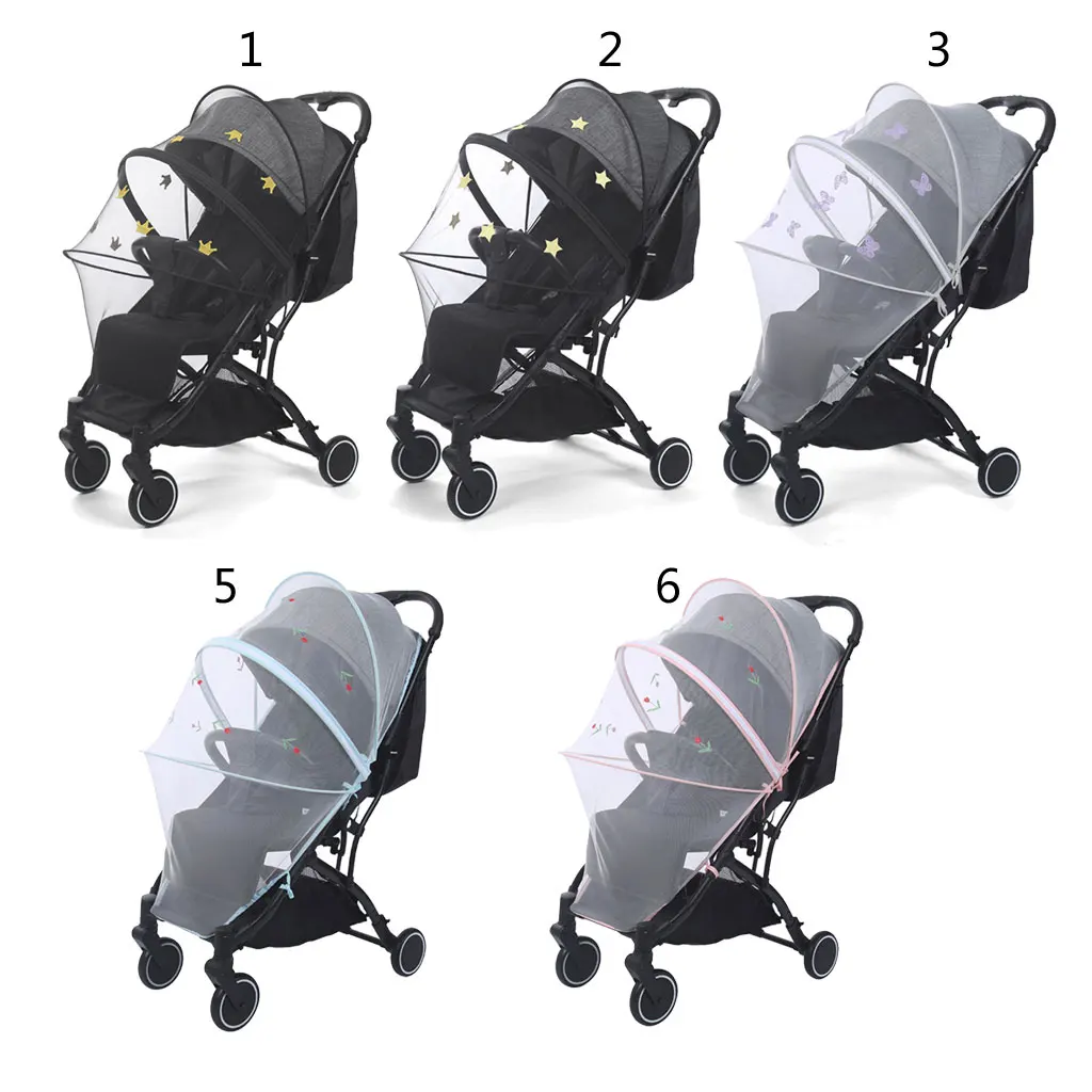 

Universal Baby Stroller Pushchair Mosquito Insect Shield Net Safe Infants Protection Mesh Stroller Accessories Mosquito Net