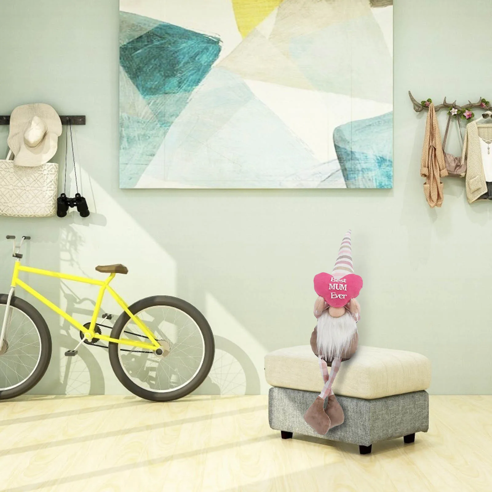 

Desktop ornaments Spring Flowers Dwarf Gnome Easter Mother's Day Gnomes Gift Home Decoration Creative Elves toys kawaii toys