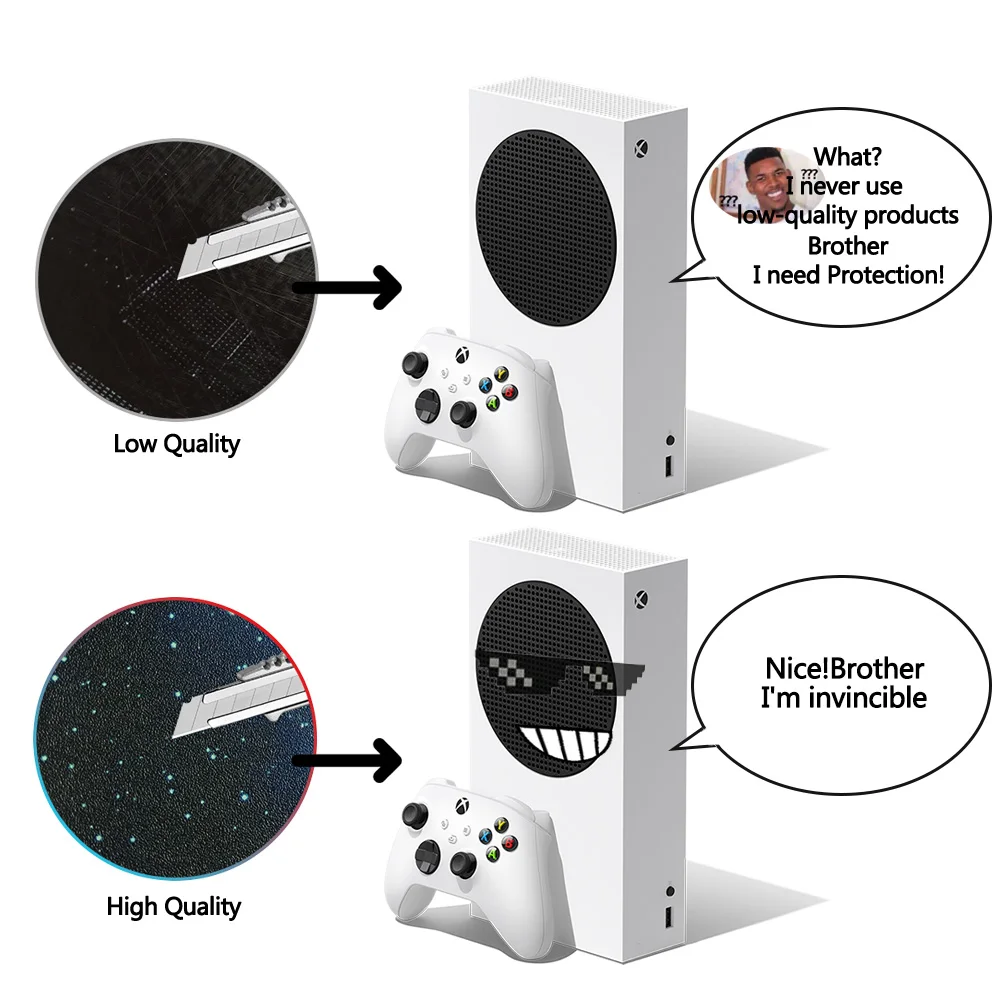 Provide Customized League of Legends Vinyl Sticker For Xbox Series S Skin Protective Games Console Decal Accessories | Электроника