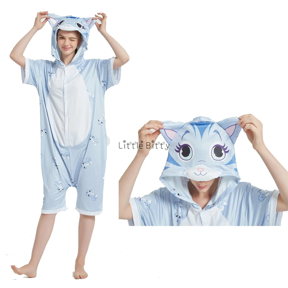Кигуруми пижамы для мамы и детей комбинезон милая цельная Пижама пижама с