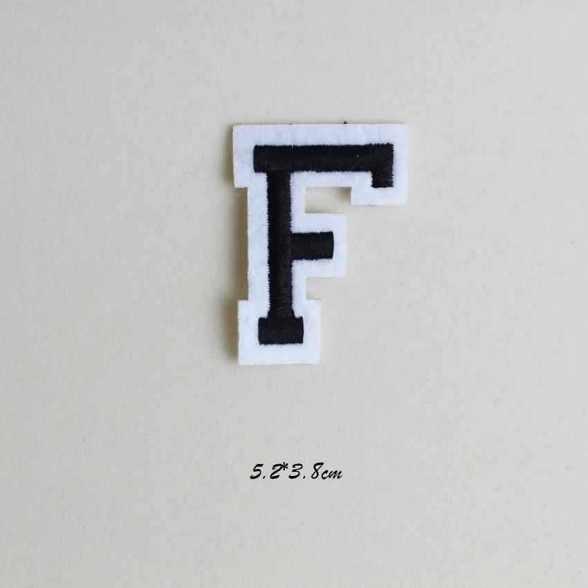 Вышивка GUGUTREE нашивки с буквами алфавитом значки аппликация для одежды|Заплатки| |