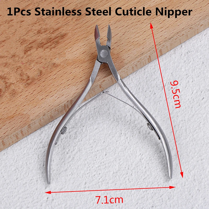 1 шт. полезная Кусачка для кутикулы из нержавеющей стали кусачки ногтей