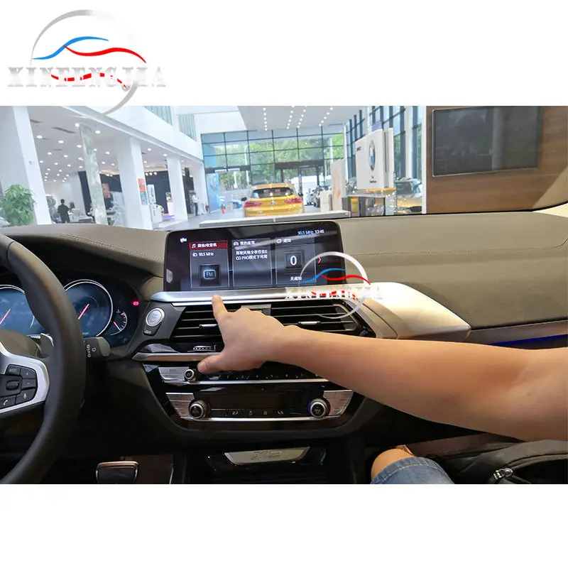 Для BMW X3 G01 18-19 X4 G02 2019 1 шт. хромированный центр вентиляционное отверстие панель