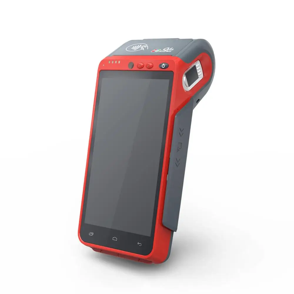 Android 7 0 портативный терминал RAM1GB + ROM8GB Pos System 4G WIFI Bluetooth с NFC кардридером и 58 мм