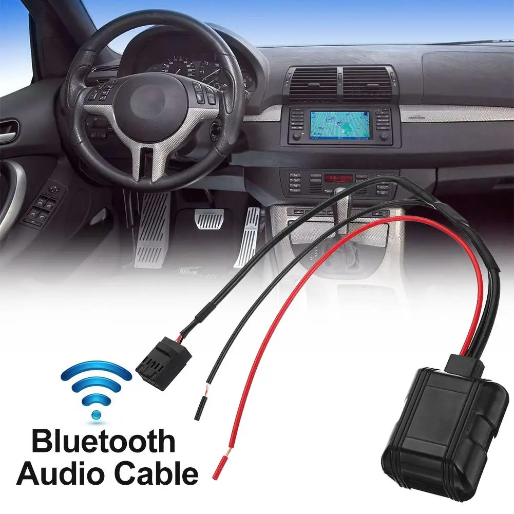 Авто Bluetooth модуль радио 12 в CD головное устройство AUX адаптер кабель 10 контактов