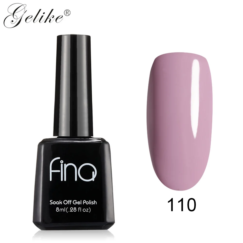 New color 110 Glike УФ-гель для ногтей 8 мл 30 цветов оливковый зеленый серия замачиваемый УФ светодиодный Гель-лак для ногтей Волшебный Гель-лак для удаления - Цвет: New color 110