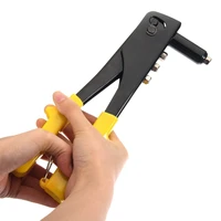 9 5 inch stainless steel manual double handle rivet gun rivet gun pull willow gun metal woodworking hand tools repair kit