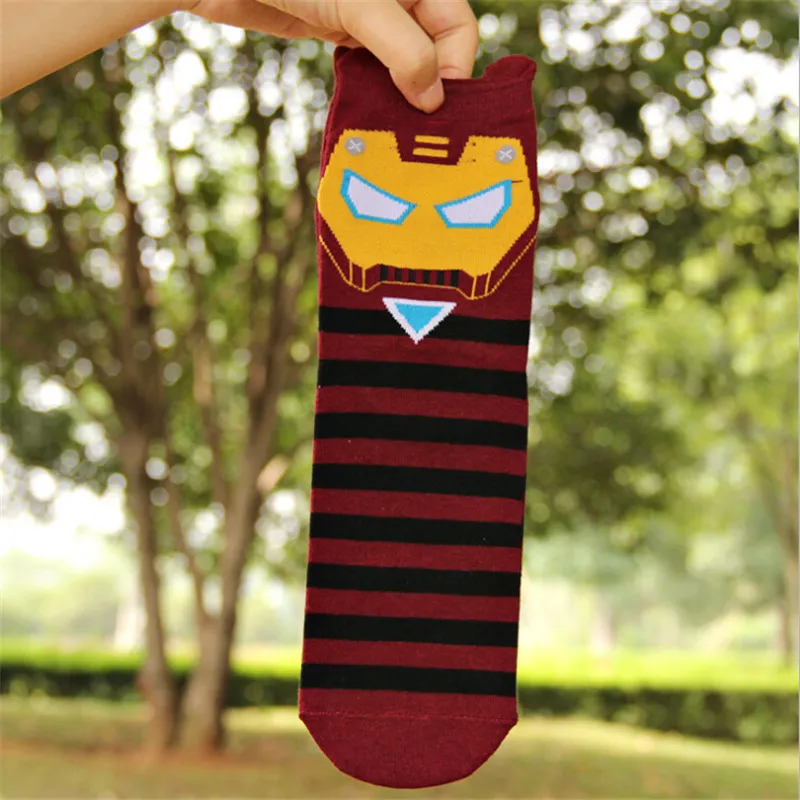 Горячая распродажа! Женские носки с героями мультфильмов Осень зима красочные