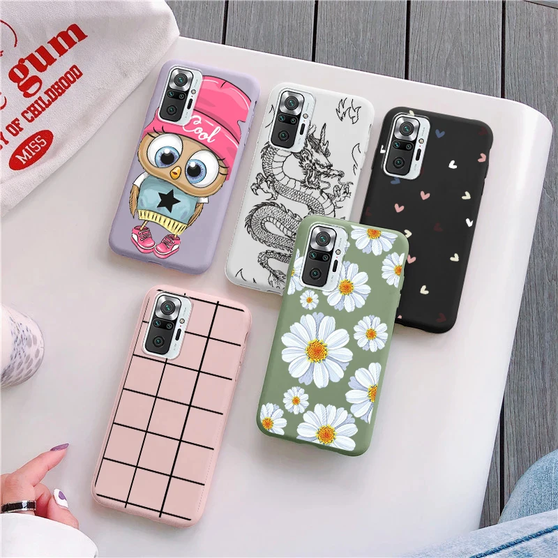 For Xiaomi Redmi Note 10 Pro 10S TPU Bag For Redmi Note10Pro 10s redmi note 10pro 10 S RedmiNote10S 10 s note10pro Sillicon Case