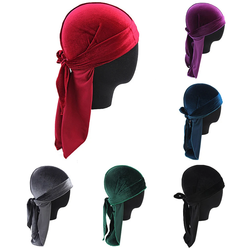 Vertvie для мужчин роскошный бархатный шарф кепки женщин удобные мягкие пиратские