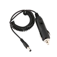 portable car charger cable spring cord line for baofeng walkie talkie for uv 5r uv 5re 888s uv82 portable radio accessories