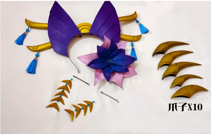 

Custom made/size Spirit Blossom Cassiopeia LOL Cosplays Spirit Blossom Cassiopeia Cosplay Costume tail