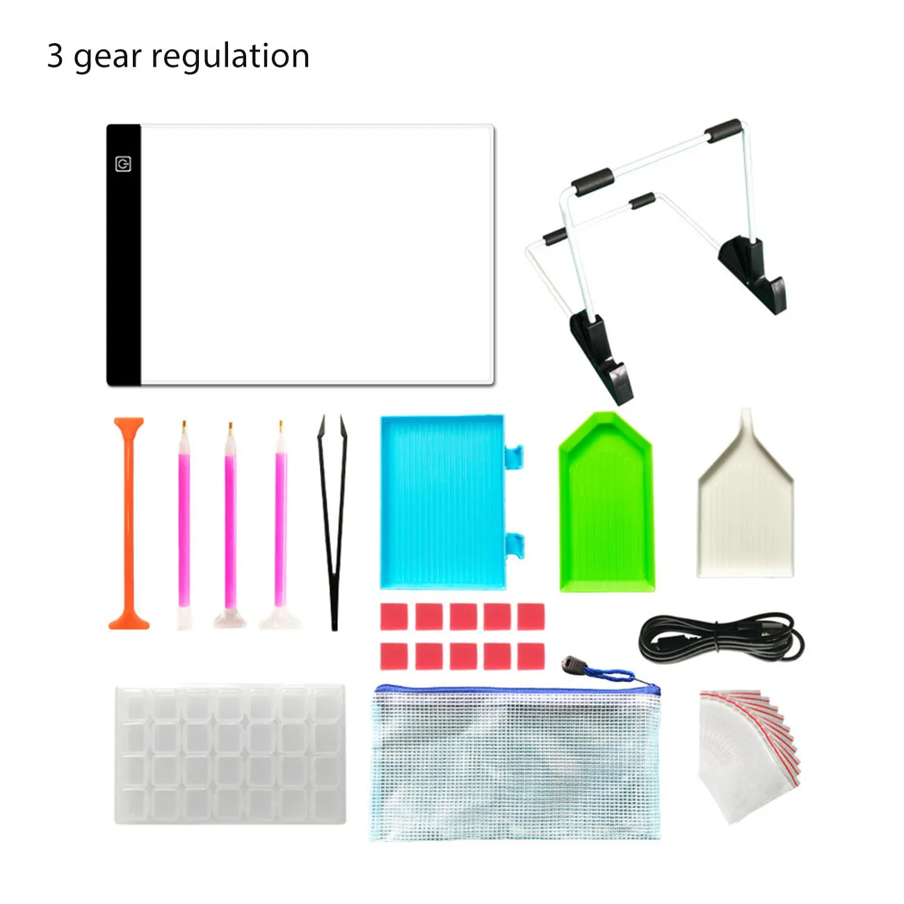 

A4 USB Powered Ultra Thin Led Drawing Pad Animation Tracking Light box Tablet Computer Blank Canvas For Diamond Painting Tool