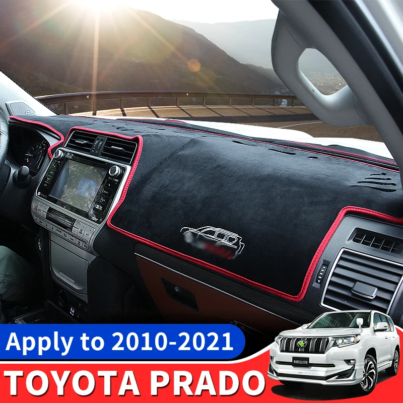 

2010-2021 Toyota Land Cruiser Prado 150 Fj150 Dashboard Sun Protection Heat Insulation and Sunproof Mat Modification Accessories