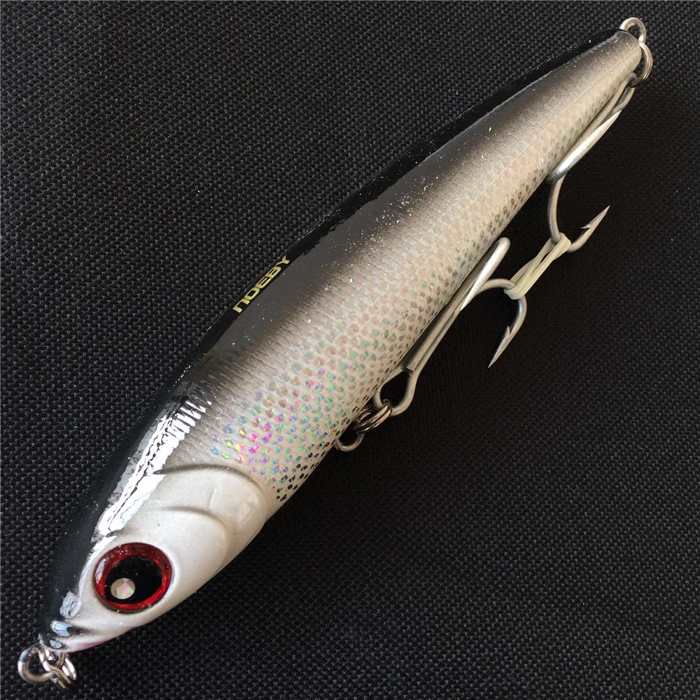 Isca de Pesca Noeby Mar Stickbait Lápis Iscas Isca Seawater Naufrágio Wobbler Baixo Artificial 2 Pçs 16cm Nbl9062 7 naufrágio wobbler baixo isca artificial