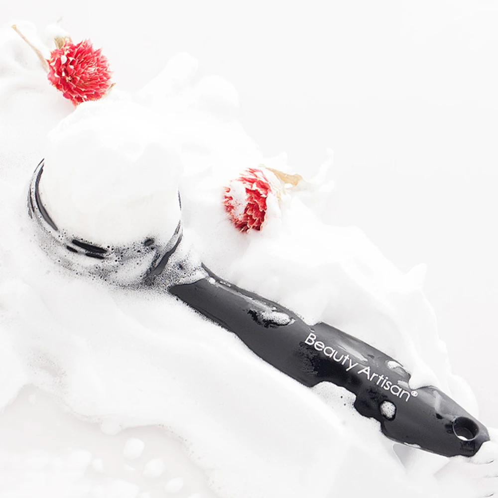 Ложки с длинной ручкой щетка для мытья ручная Чистящая Щетка мягких волос черная