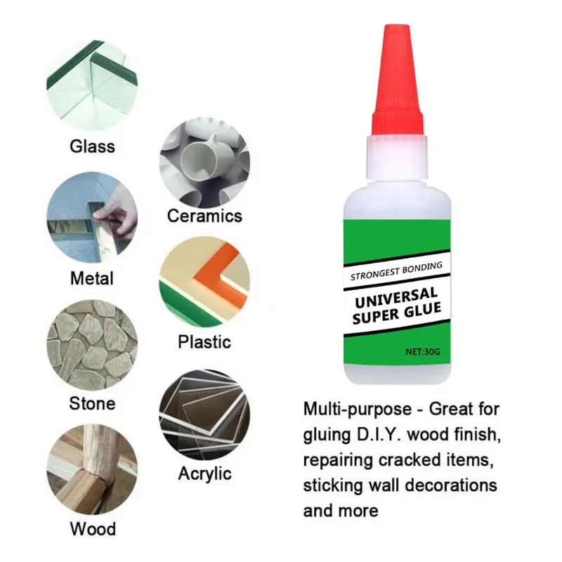 

Multifunction Universal Super Glue Glass Bonding Handmade Jewelry Stone Quick