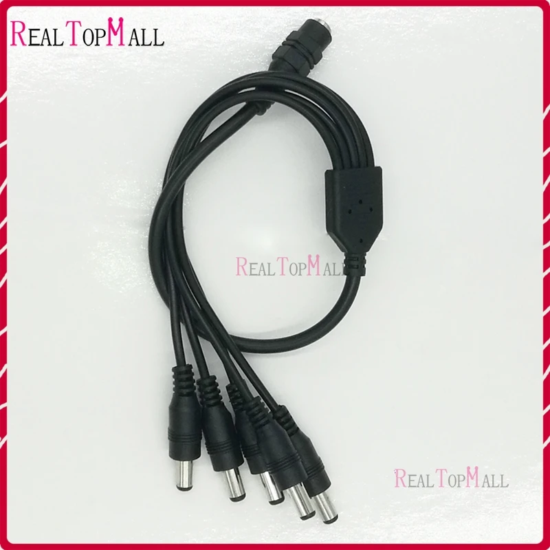 Разветвитель и переходник для камер видеонаблюдения питание от сети постоянного