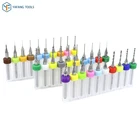 10 шт.компл. 0,3 мм  1,2 мм PCB мини сверла Вольфрам Сталь карбида для печатных плат сверло для станка с ЧПУ машина Мощность инструменты