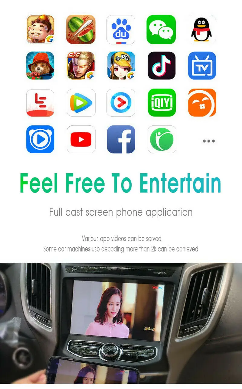 USB смарт-ключ CarPlay для Apple IOS Android навигационный плеер мини USB-карта Carplay с авто |