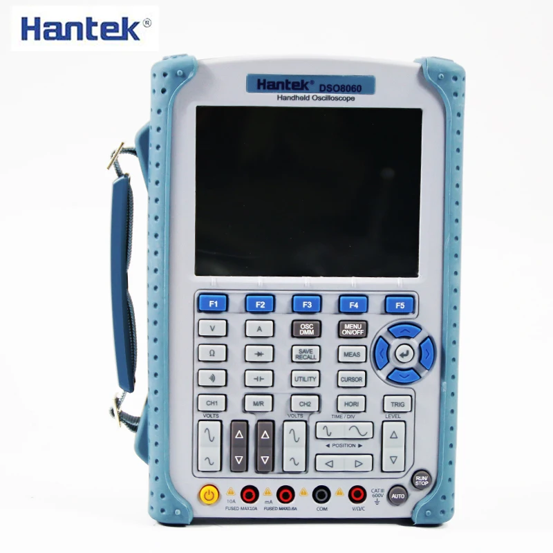 Hantek DSO8060 цифровой Ручной осциллограф 2 канала 60 МГц мультиметр/анализатор