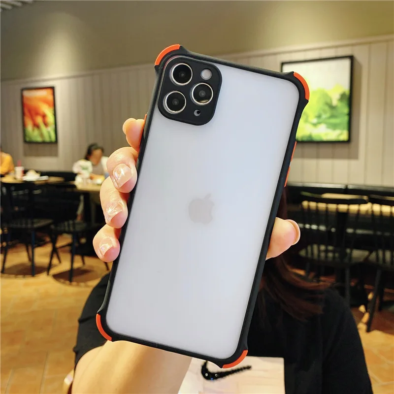 surface matte phone case for iphone 12 mini 11 pro max x xs xr 7 8 6 6s plus se 2020 coque soft silicone shockproof impact cover free global shipping