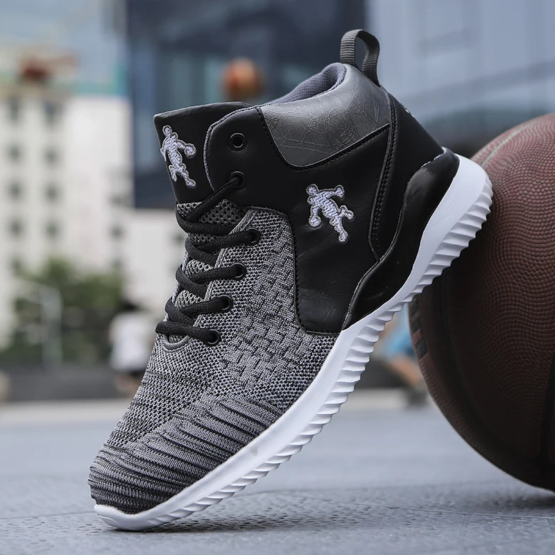 Мужская баскетбольная обувь дышащая удобная спортивная Jordan Спортивная с высоким