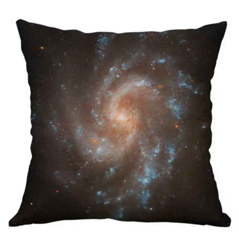 Оригинальный льняной чехол-накладка Стандартный Декор Подушка звездное небо