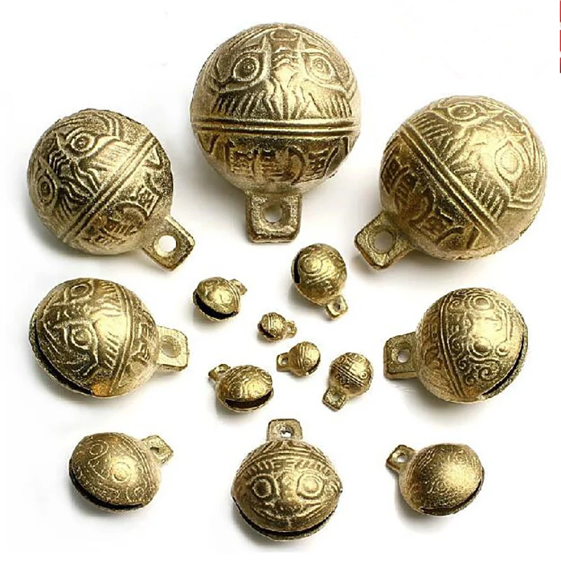 Цельнокроеное платье собака Кот Подвески бронзовые колокола ошейник для