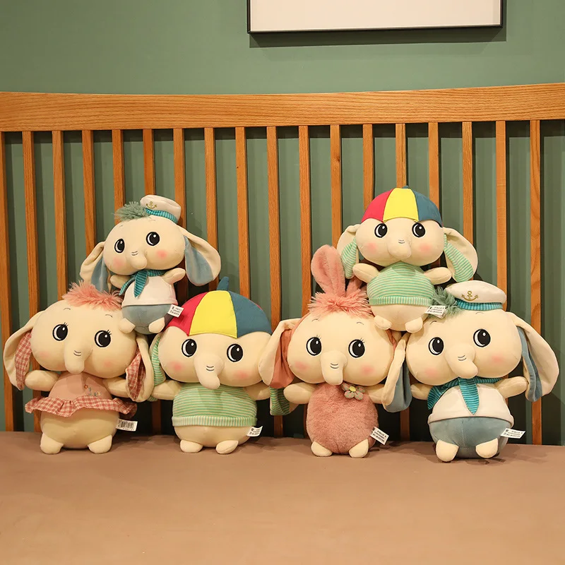 

Cute kawaii anime crayon baby elephant plush animal toy doll pillow room decoration baby holiday birthday gift