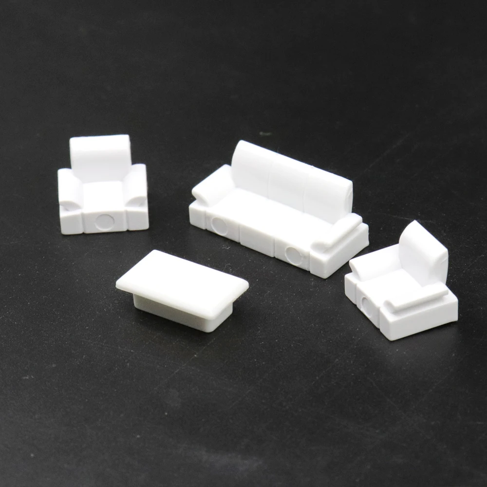 Архитектурная компоновка дизайн мебель модель набор игрушек содержит (3 дивана и